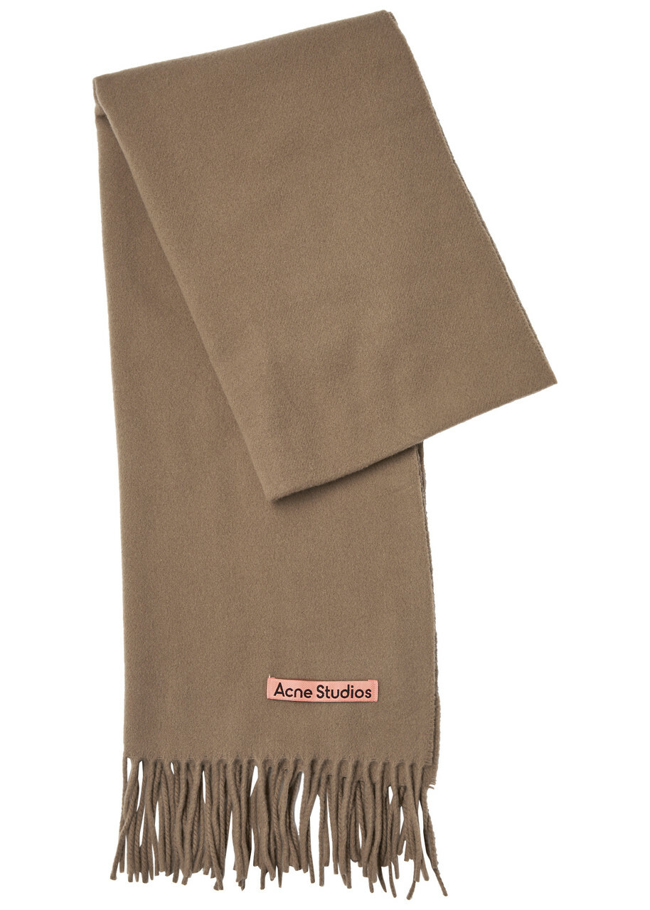 Acne Studios Canada Wool Scarf - Caramel Acne Studios