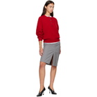 Proenza Schouler Black Tee 85 Pierced Heels