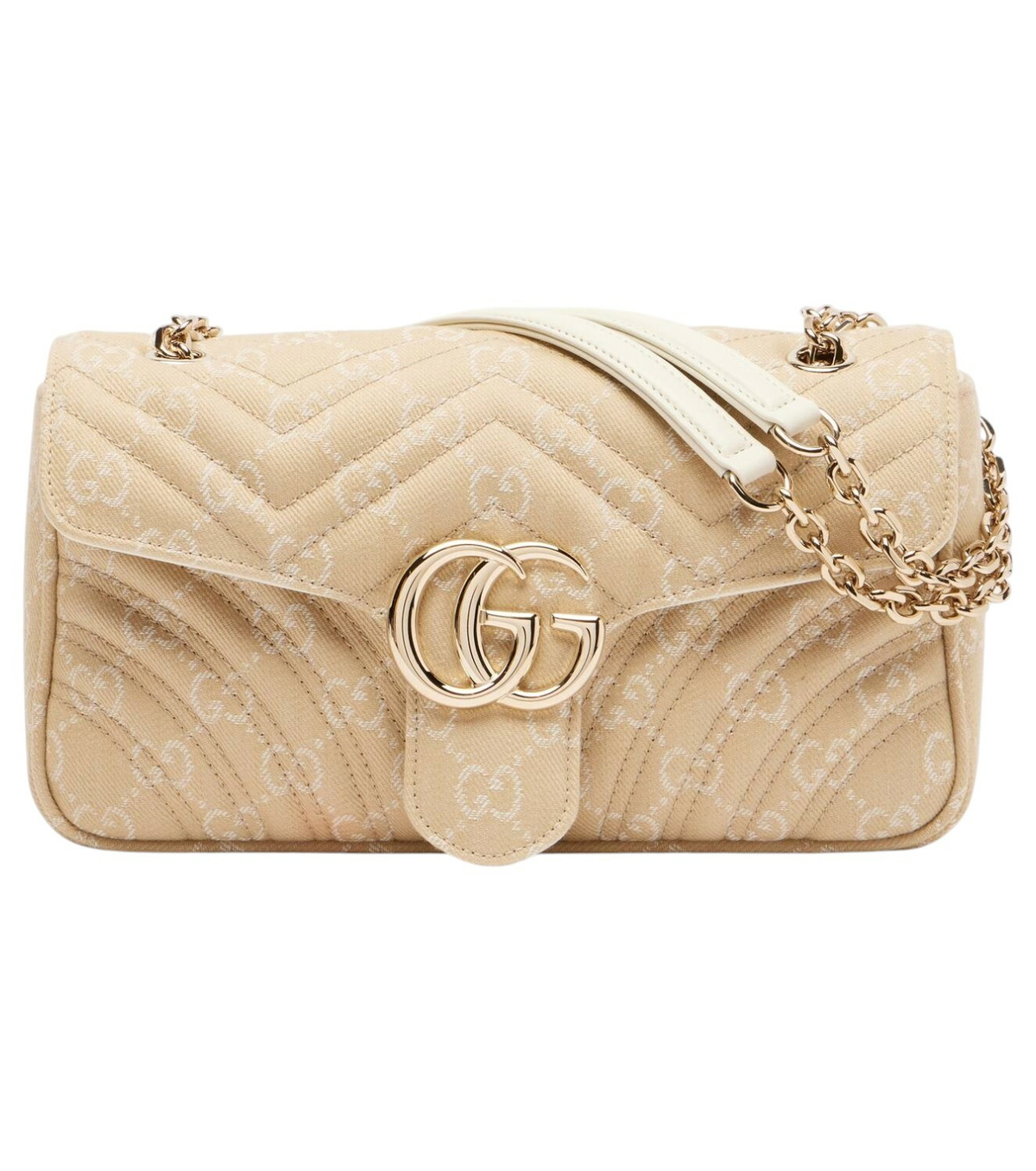 VIP【関税送料無料】希少 GUCCI BEIGE LEATHER SHOULDER BAG Ophidia Small GG Supreme shoulder bag in beige - Gucci
