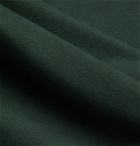 Schiesser - Karl Heinz Cotton-Jersey Henley T-Shirt - Green