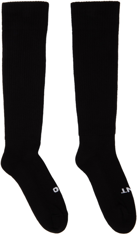 Photo: Rick Owens DRKSHDW Black 'So Cunt' Socks