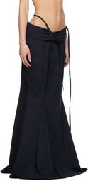 Ottolinger Navy Mermaid Suit Maxi Skirt