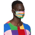 AGR SSENSE Exclusive Multicolor Patchwork Face Mask