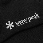 Snow Peak Men's Full Pile Long Sock in Black