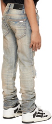 AMIRI Kids Blue MX1 Jeans