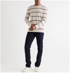 Brunello Cucinelli - Striped Cotton T-Shirt - Neutrals