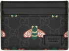 Gucci Black 'Gucci Bestiary' Card Holder
