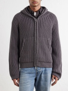 Our Legacy - Level Merino Wool Zip-Up Hoodie - Gray