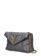 SAINT LAURENT - Mini Puffer Leather Bag