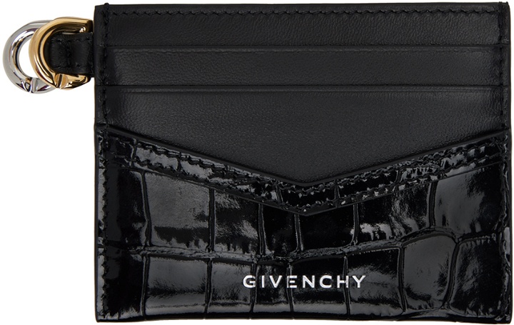 Photo: Givenchy Black Voyou Card Holder