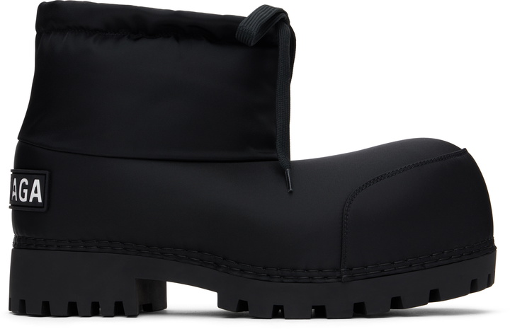 Photo: Balenciaga Black Alaska Boots