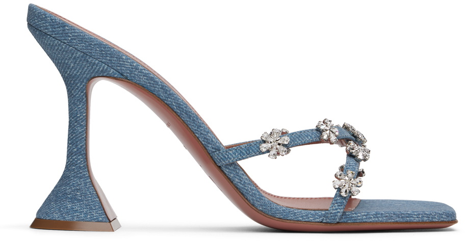 AMINA MUADDI ◆ LILA SLIPPER Amina Muaddi LILA SLIPPER Mules | Pink | FARFETCH