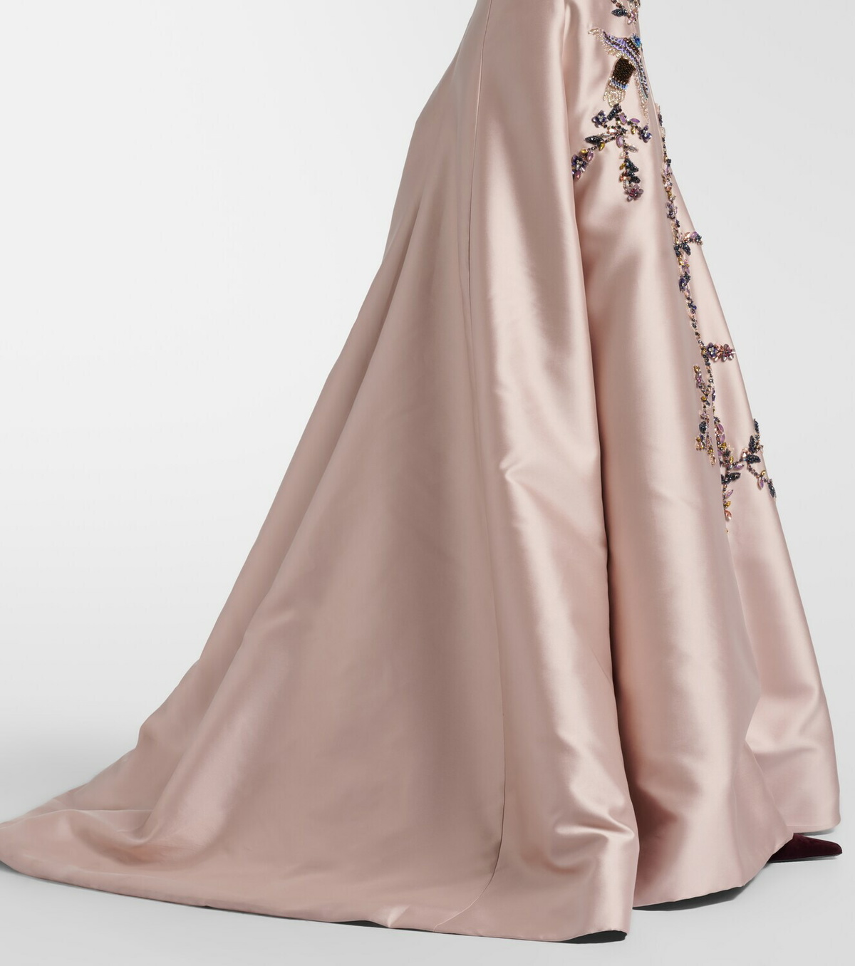 Costarellos Mavia embellished bustier gown