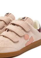 Isabel Marant Beth Panelled Suede Sneakers Pink