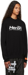 Heron Preston Black Knit 'Trading' Sweater