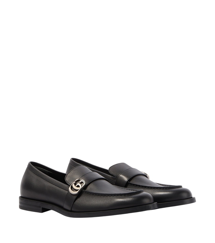 Photo: Gucci Double G leather loafers