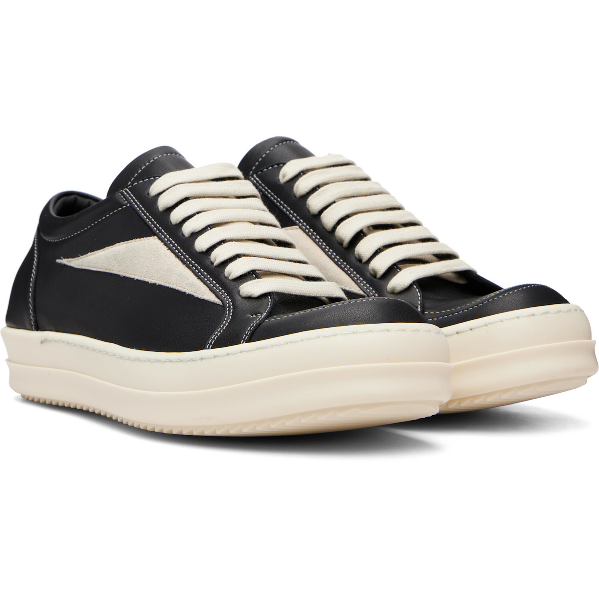 Rick Owens Black Tower Vintage Sneaks Sneakers