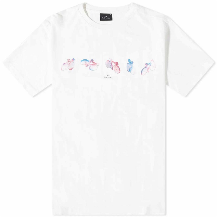 Photo: Paul Smith Men's Bicycle T-Shirt in White