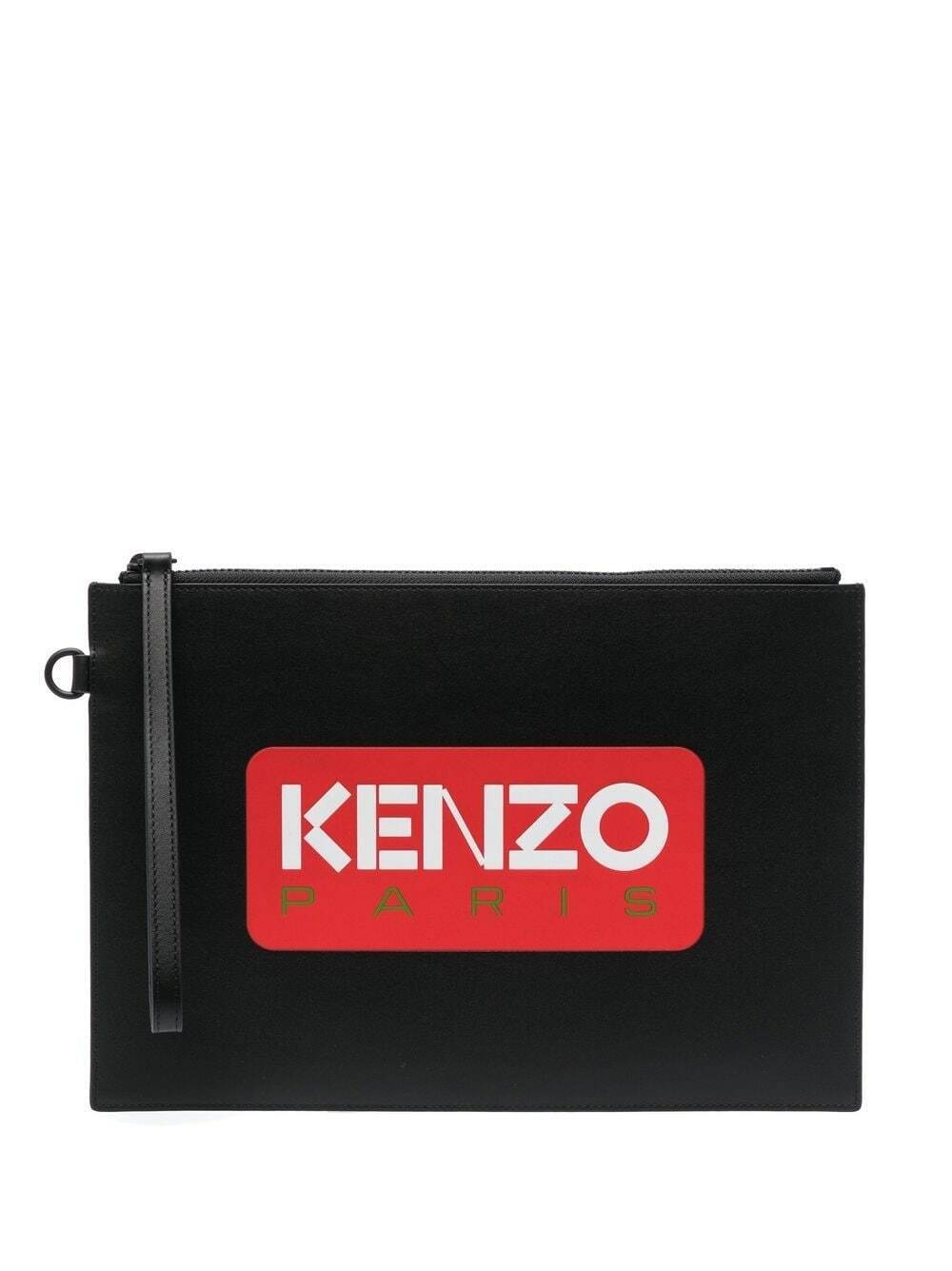 KENZO - Kenzo Paris Leather Pouch Kenzo