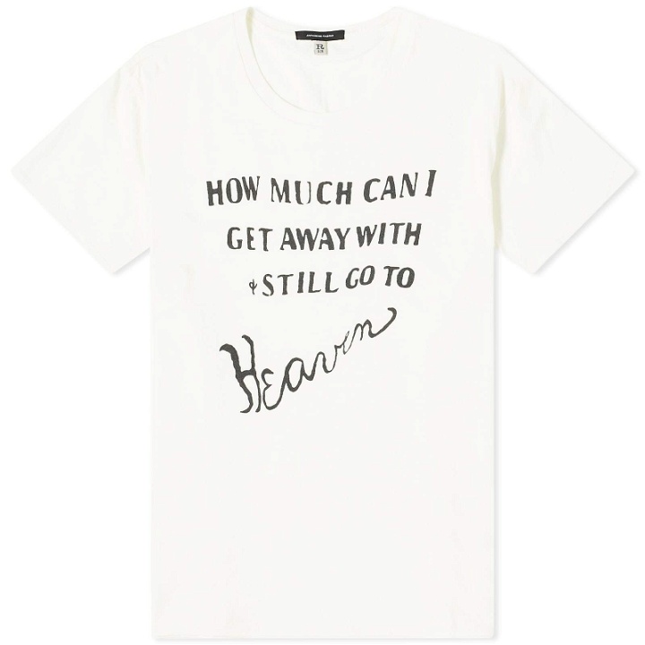 Photo: R13 Women's How Much Can I Get Away With Boy T in Ecru