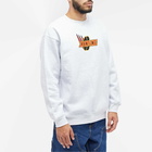 Dime Men's Garcons Crew Sweat in Ash