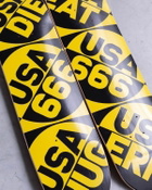 The Skateroom Robert Indiana Usa 666 Black/Yellow Home Deco