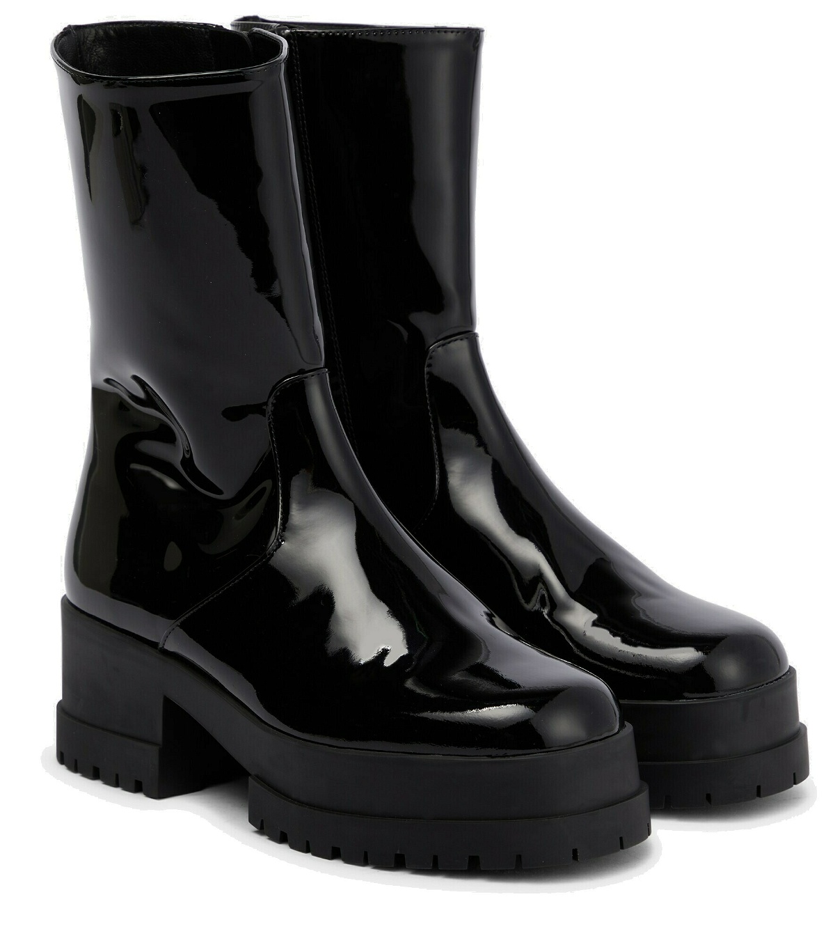 Clergerie - Wilmer patent leather ankle boots Clergerie