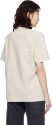 Kenzo Gray Kenzo Paris 'KENZO Wild Tiger' Embroidered Loose T-shirt