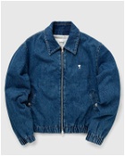 Ami Paris Adc Zipped Jacket Blue - Mens - Bomber Jackets