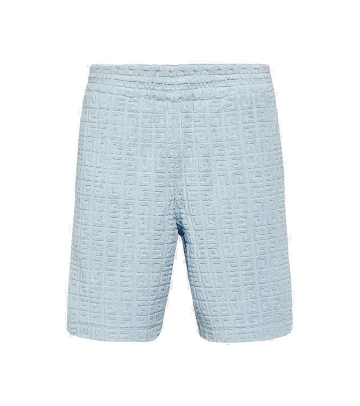 Photo: Givenchy 4G cotton-blend bermuda shorts