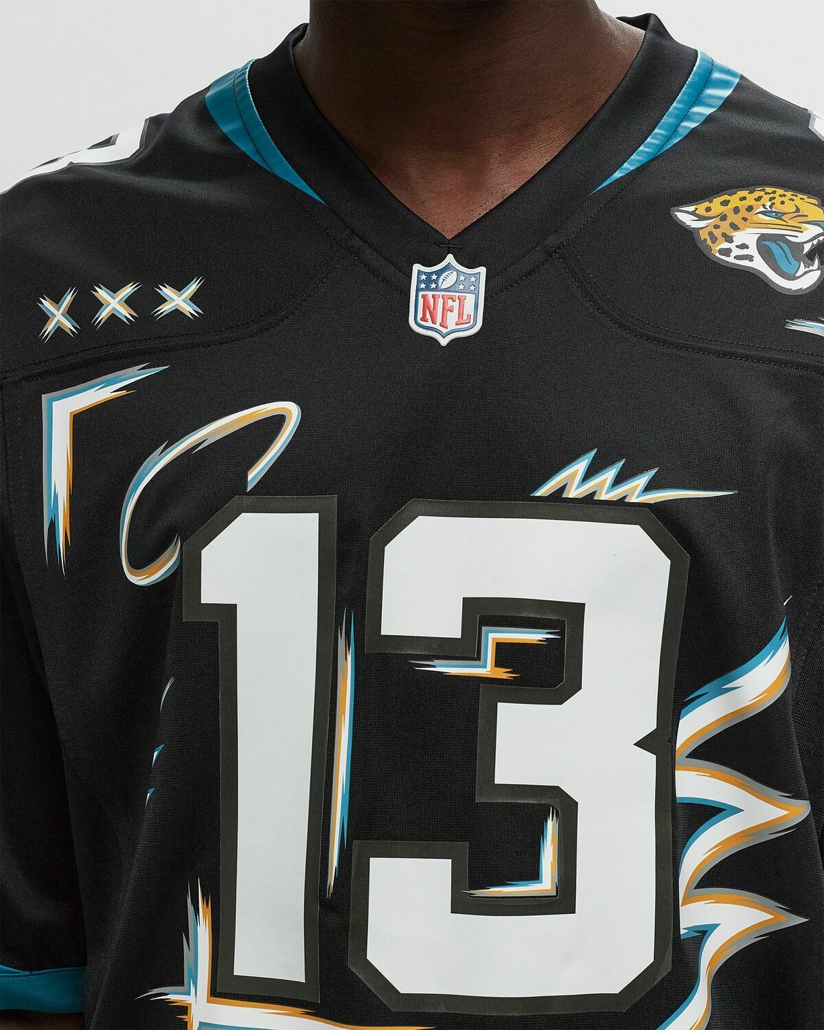 Fanatics Nike X Hard Jacksonville Jaguars Game Jersey Christian Kirk 13 Black Jerseys