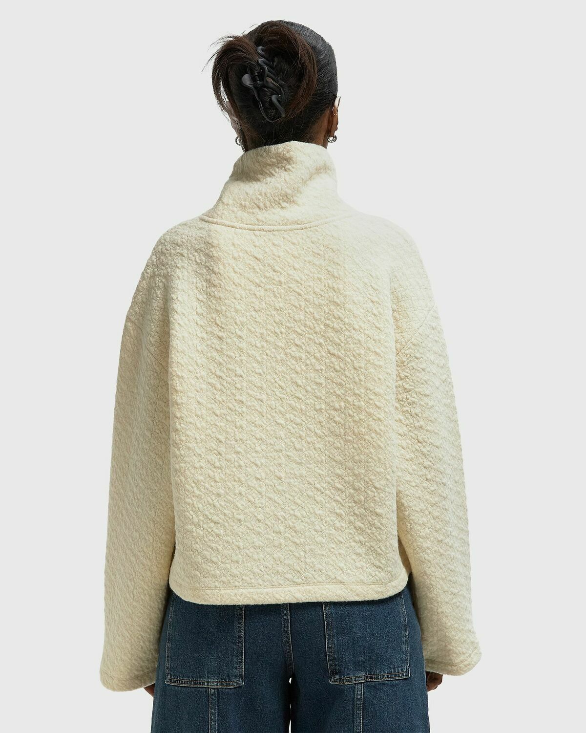 CLOSED HIGH NECK SWEATSHIRT Beige Womens Pullover