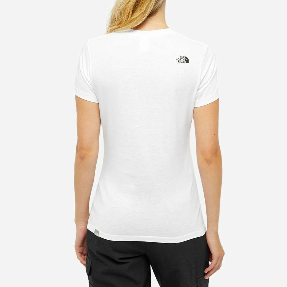 The North Face Women's Simple Dome T-Shirt in Tnf White The