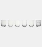 NasonMoretti Idra set of 6 glasses