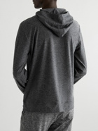 Outdoor Voices - All Day Mélange Stretch-Jersey Hoodie - Gray