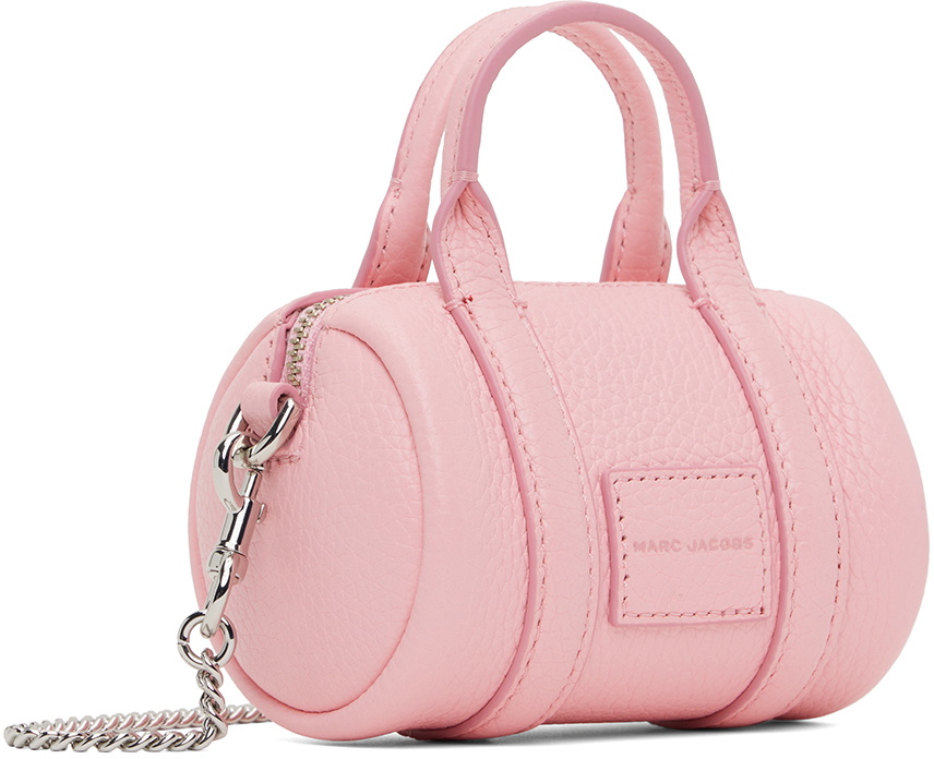 Marc Jacobs Pink 'The Leather Nano Duffle Crossbody' Bag Marc Jacobs