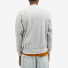 Aries Men's Aged Temple Crew Sweatshirt in Grey