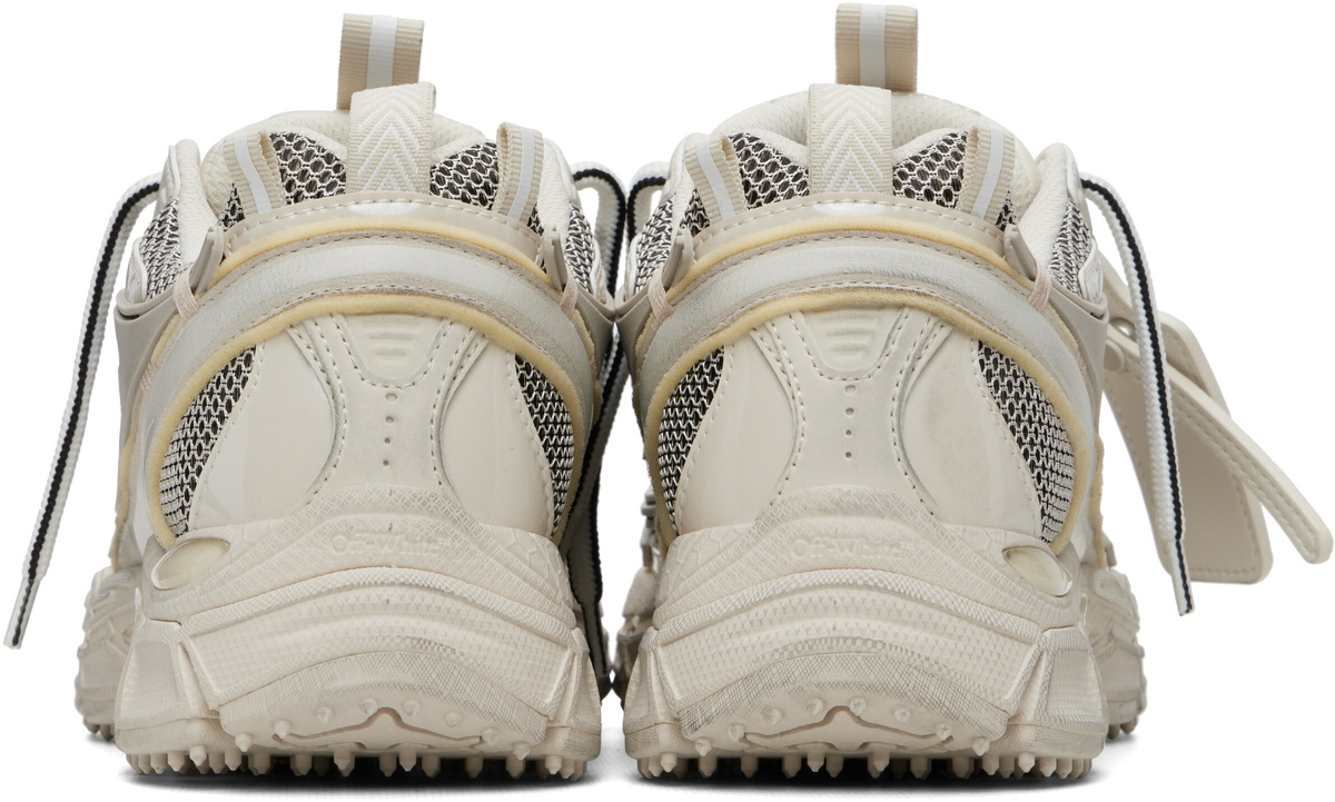 Off-White Beige 'Be Right Back' Sneakers