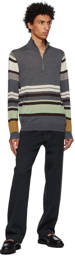 Paul Smith Gray Stripe Sweater