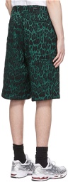 Andersson Bell Green Polyester Shorts