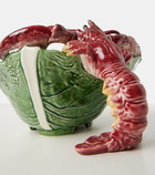 Bordallo Pinheiro Cabbage With Lobsters salad bowl