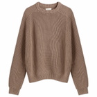 Ronning Men's Everyday Fisherman Sweater in Walnut
