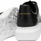 Alexander McQueen Men's Heel Tab Wedge Sole Sneakers in Black