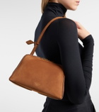 Alaïa Le Bouledouge suede shoulder bag