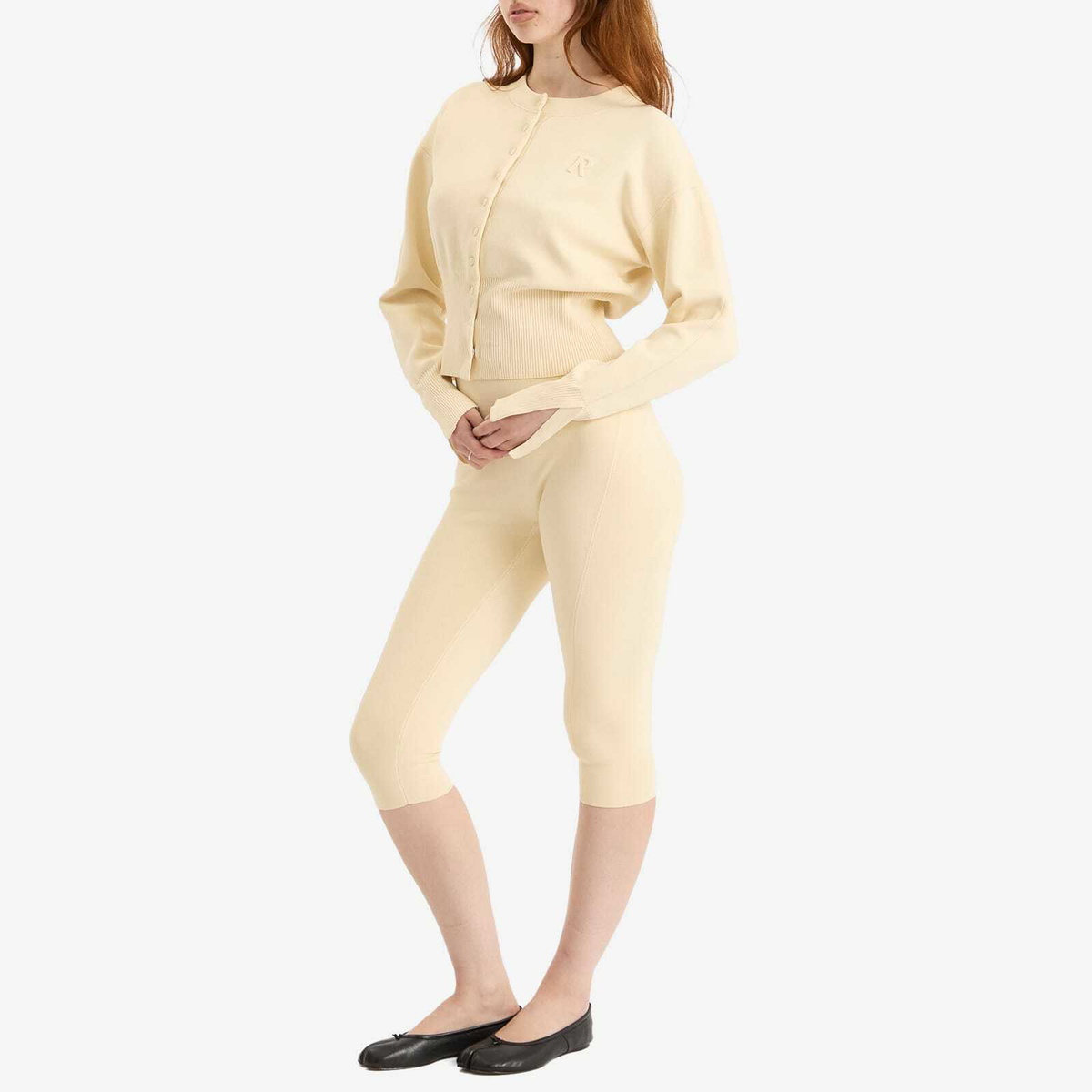 Represent Women's Louie Capri in Off White