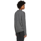 Tibi Grey Easy Cozy Sweater