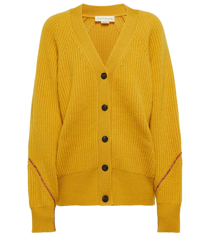 Photo: Victoria Beckham - x The Woolmark Company wool cardigan