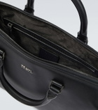 Zegna Leather briefcase