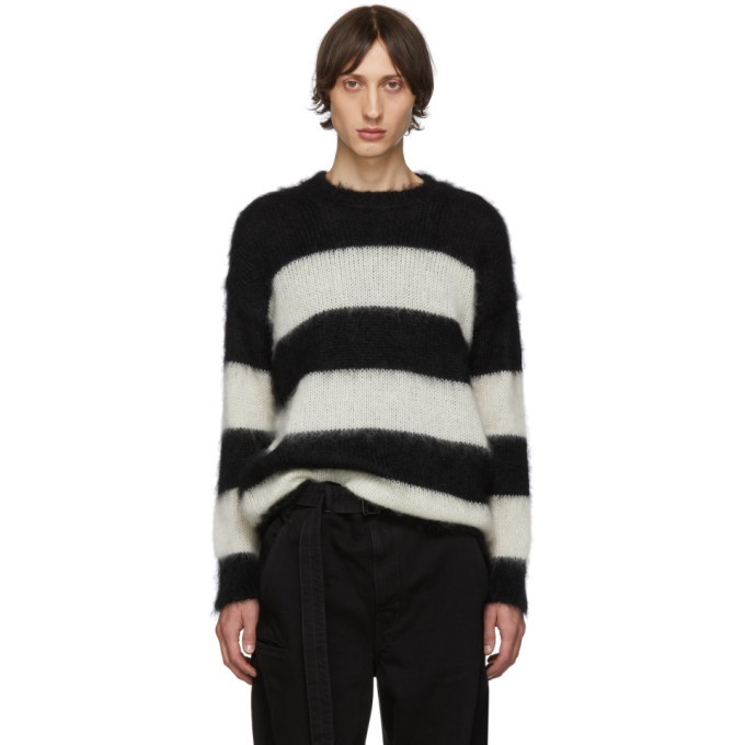 Photo: Isabel Benenato Black and White Open Stripe Sweater