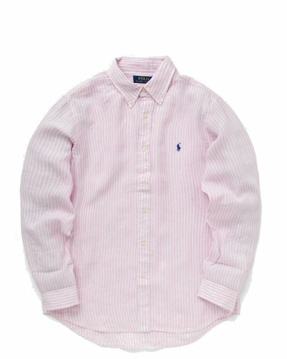 Photo: Polo Ralph Lauren Long Sleeve Sport Shirt Pink - Mens - Longsleeves